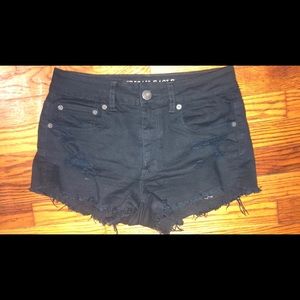 AE Hi-rise festival Jean shorts size 6